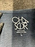 Chaser Stars White Gray Long Sleeve Top Size L - photo 7