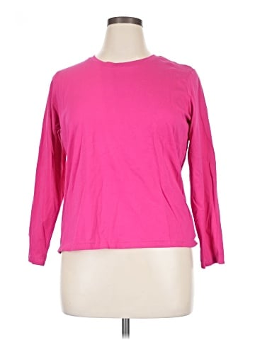 Lands' End 3/4 Sleeve T-Shirt (view 1)