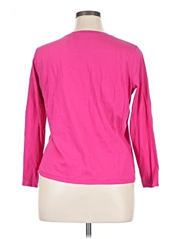 Lands' End 3/4 Sleeve T-Shirt (view 2)