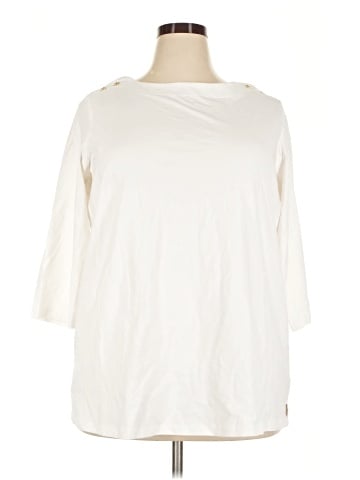 Jessica London 3/4 Sleeve T-Shirt (view 1)