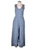 Theory Solid Blue Jumpsuit Size 2 - photo 1