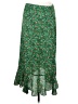 Max Studio Paisley Green Casual Skirt Size L - photo 2
