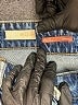Pilcro Hearts Blue Jeans Size 25 Waist P - photo 7