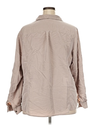 Roz & Ali Long Sleeve Button-Down Shirt (view 2)