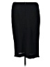 Anne Klein Chevron-herringbone Black Wool Skirt Size 10 (petite) - photo 2