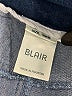 Blair Chevron-herringbone Blue Jeans Size 18WM - photo 4