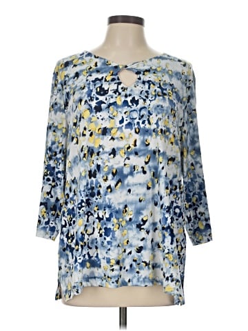 Southern Lady 3/4 Sleeve Blouse (view 1)