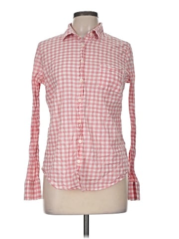J.Crew Factory Store Long Sleeve Button-Down Shirt (view 1)