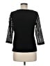 Venus 100% Polyester Black 3/4 Sleeve Top Size 6 - photo 2