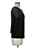 Venus 100% Polyester Black 3/4 Sleeve Top Size 6 - photo 4