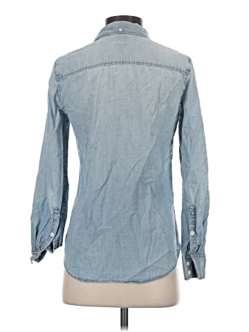 J.Crew Factory Store Long Sleeve Button-Down Shirt (view 2)