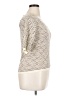Max Studio Tweed Ivory 3/4 Sleeve T-Shirt Size XL - photo 4