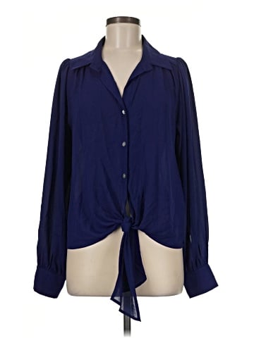 Karen Kane Long Sleeve Blouse (view 1)