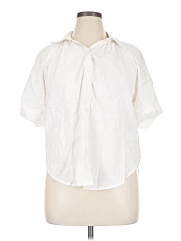 Max Studio Short Sleeve Blouse (view 1)