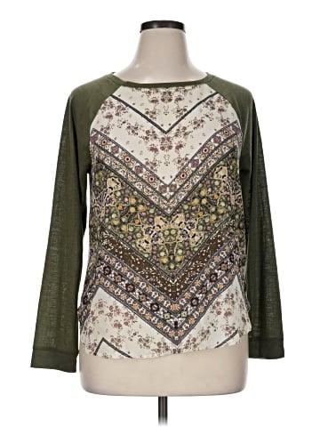 Rewind 3/4 Sleeve T-Shirt (view 1)