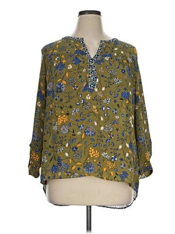 DR2 3/4 Sleeve Blouse (view 1)