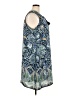 DR2 100% Polyester Paisley Blue Casual Dress Size 2X - photo 4