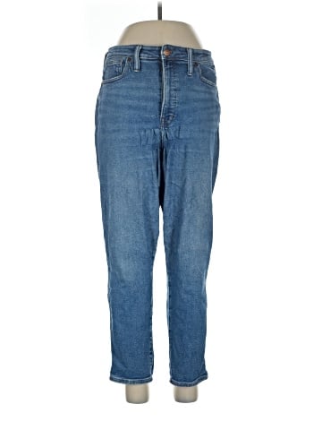 Madewell Curvy Stovepipe Jeans in Leaside Wash (view 1)