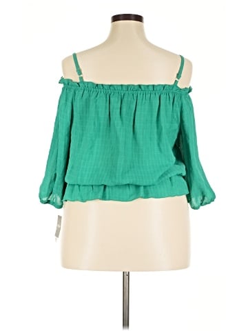 By & By 3/4 Sleeve Blouse (view 2)