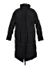 DKNY 100% Polyester Solid Black Coat Size L - photo 1