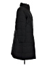 DKNY 100% Polyester Solid Black Coat Size L - photo 4