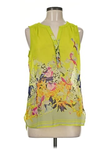Ecru Sleeveless Blouse (view 1)