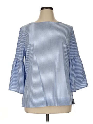 Chaps 3/4 Sleeve Blouse (view 1)