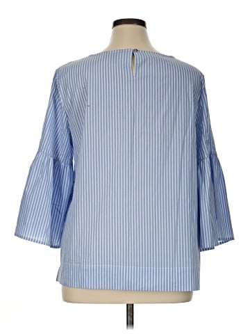 Chaps 3/4 Sleeve Blouse (view 2)
