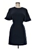 BCBGeneration 100% Polyester Solid Blue Casual Dress Size 6 - photo 1