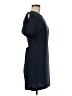 BCBGeneration 100% Polyester Solid Blue Casual Dress Size 6 - photo 4