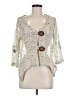 Nina Leonard Ivory Kimono Size M - photo 1
