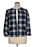 Pendleton Checkered-gingham Blue Blazer Size 16 - photo 1