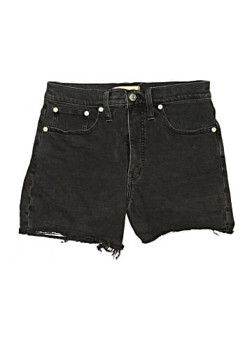 Madewell High-Rise Denim Shorts in Lunar Wash (view 1)