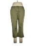 First Issue by Liz Claiborne Solid Green Khakis Size 14 - photo 1