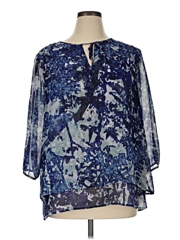 Coldwater Creek 3/4 Sleeve Blouse (view 1)
