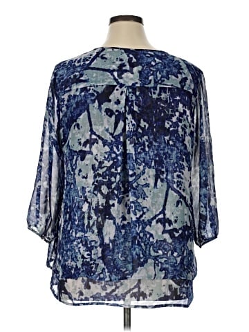 Coldwater Creek 3/4 Sleeve Blouse (view 2)