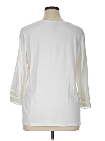 Chico's 3/4 Sleeve Top (view 2)