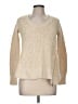 Moth Solid Ivory Tan Pullover Sweater Size M - photo 1