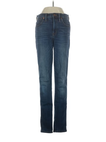 Madewell Tall 10" High-Rise Skinny Jeans in Danny Wash: TENCEL&trade; Denim Edition (view 1)