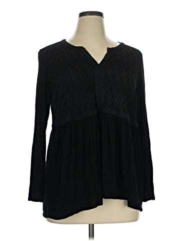 Style&Co Long Sleeve Blouse (view 1)