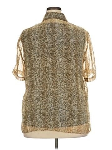 Alfred Dunner Short Sleeve Blouse (view 2)