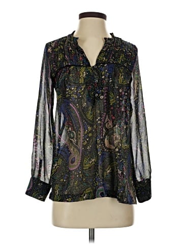 Dolan Long Sleeve Blouse (view 1)