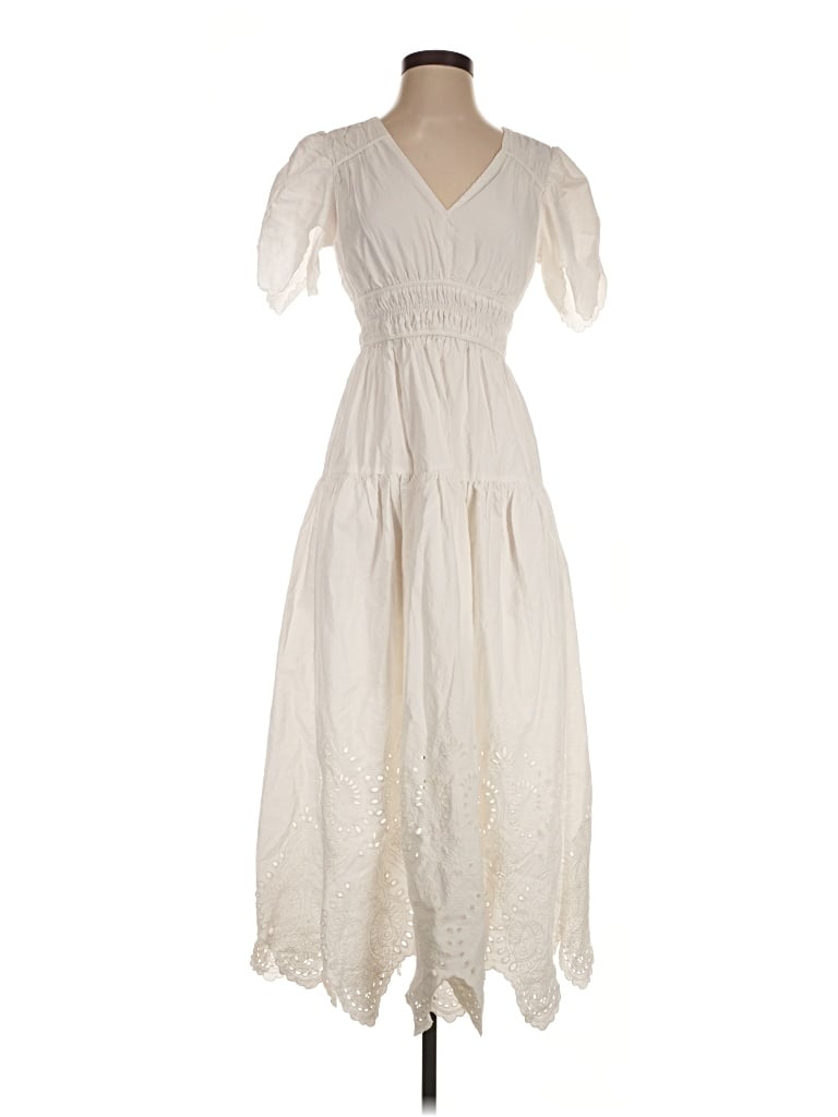 Pre-owned Moon River Casual Dress In Ivory