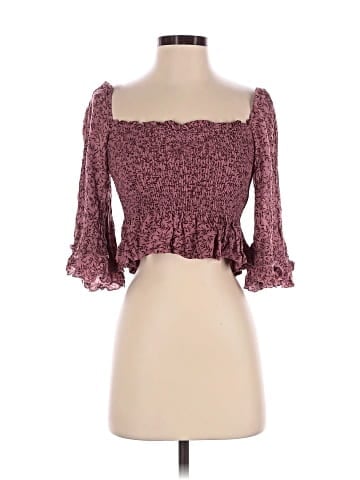 Lulus 3/4 Sleeve Blouse (view 1)