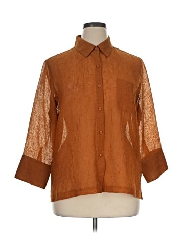 Coldwater Creek 3/4 Sleeve Blouse (view 1)