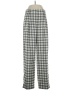 J.Crew Checkered-gingham Gray White Casual Pants Size 0 - photo 1