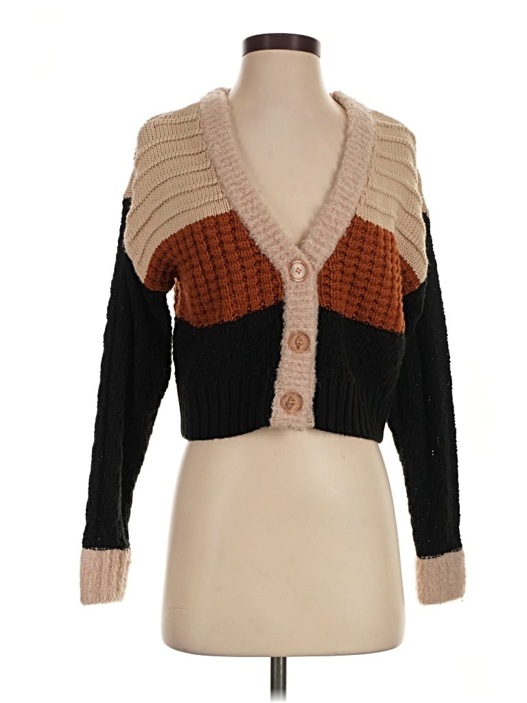 Pre-owned 525 America Cardigan Sweater In Brown