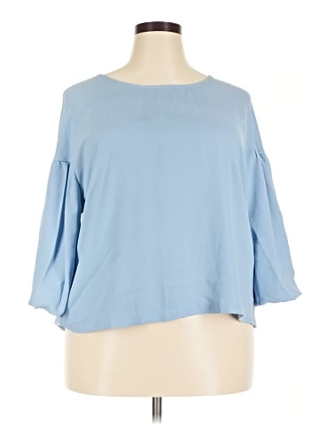 Elizabeth and James 3/4 Sleeve Top (view 1)