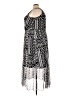 En Focus Studio Graphic Black Cocktail Dress Size 3X - photo 5