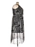 En Focus Studio Graphic Black Cocktail Dress Size 3X - photo 4